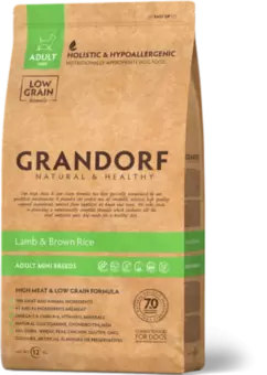 Сухой корм ГРАНДОРФ / Grandorf Lamb and Rice MINI - Для мелких пород (ягненок с рисом)