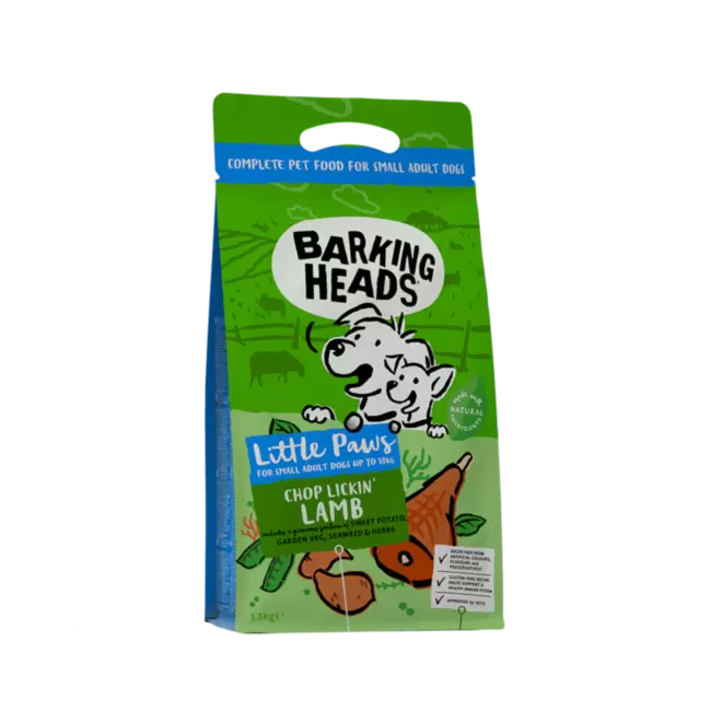 Barking Heads Chop Lickin’ Lamb small breed - Корм для мини пород (ягненок с рисом)
