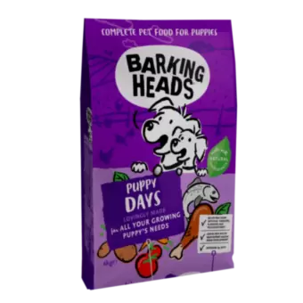 Barking Heads Puppy Days Grain Free - Корм для щенков (лосось, курица)