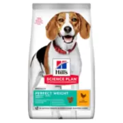 Hill's SP Canine Adult Medium Breed Perfect Weight Сухой корм для поддержания здорового веса для собак средних пород