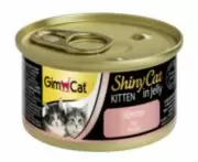 GimCat ShinyCat Kitten in Jelly Chicken - Консервы для котят с кусочками курицы желе, 70 г