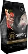 Savory Adult All Breeds rich in Fresh Duck & Rabbit Сухой корм для собак всех пород со свежим мясом утки и кроликом
