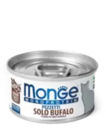 Monge Monoprotein Solo Bufalo - Консервы для кошек с буйволом, 80 г