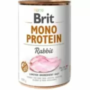 Brit Mono Protein Rabbit - Монопротеиновый влажный корм с кроликом, 400 г