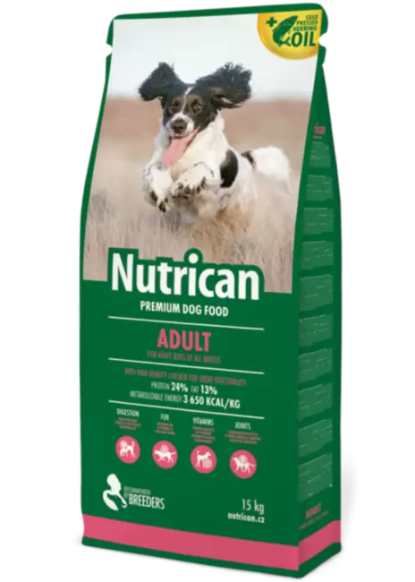 Nutrican Adult Dog - Корм для взрослых собак всех пород