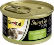 GimCat ShinyCat in Jelly Chicken with Papaya - Консервы для кошек с кусочками курицы и папайя в желе, 70 г