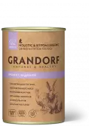 Консервы GRANDORF | ГРАНДОРФ для собак Кролик с Индейкой, 400гр