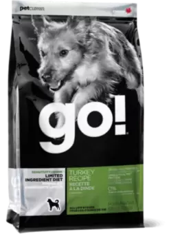 Go! Sensitivity + Shine Turkey Recipe с индейкой для чувствительного пищеварения для щенков и взрослых собак